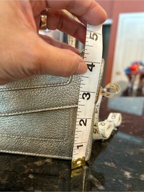 Metallic Gold Crossbody Bag